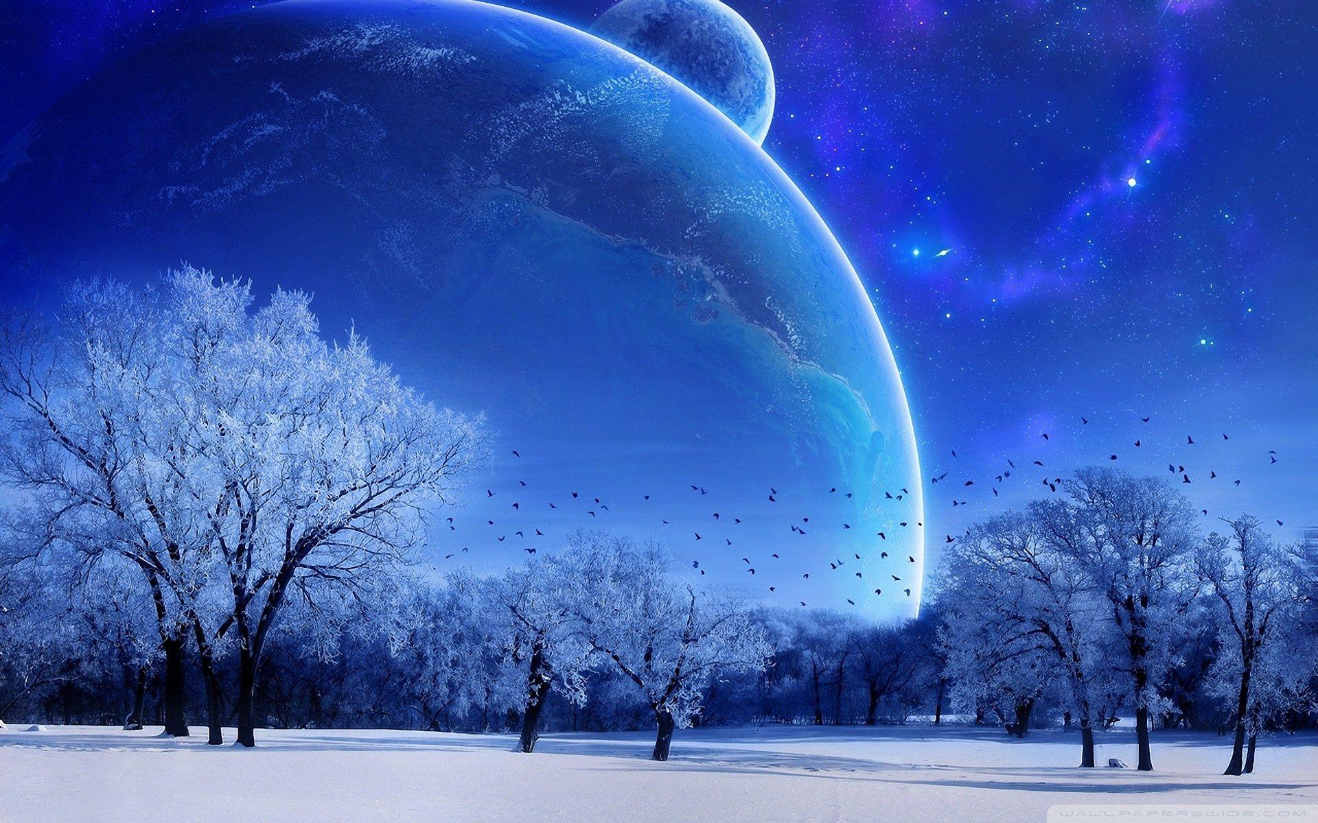 1920x1200 Blue Desktop Wallpaper, High Definition, High