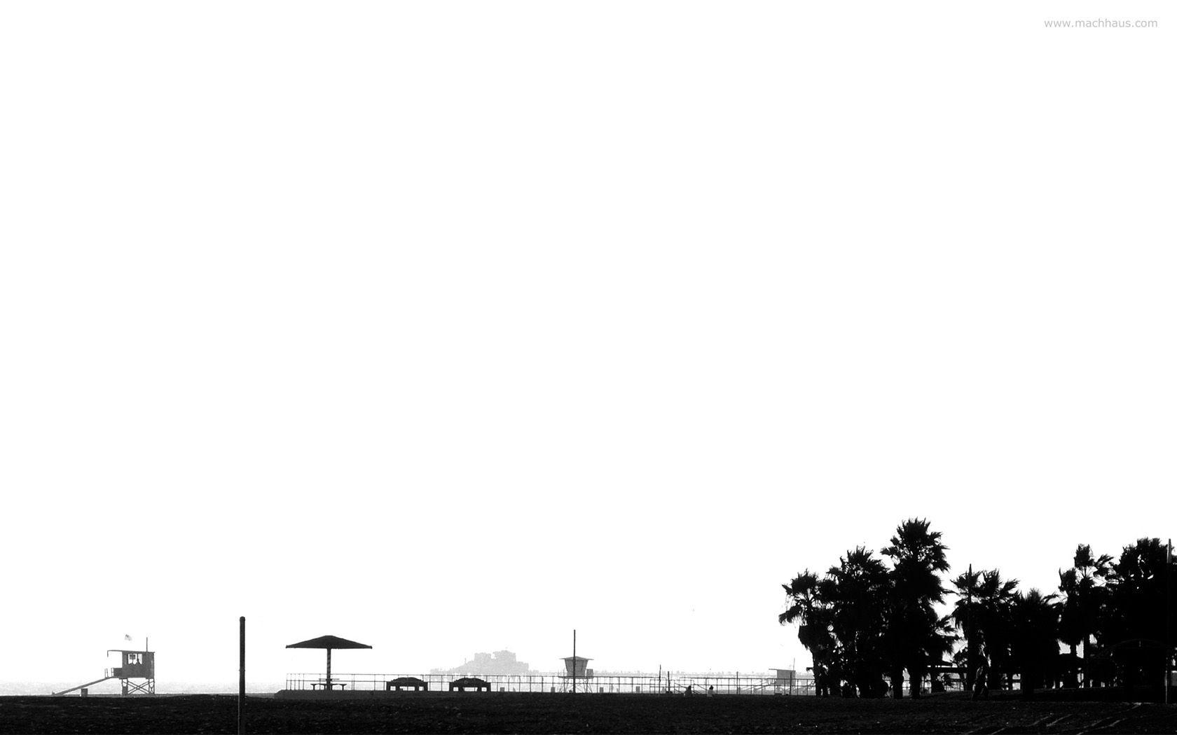 1680x1050 Toronto Skyscrapers Black and White HD desktop wallpaper