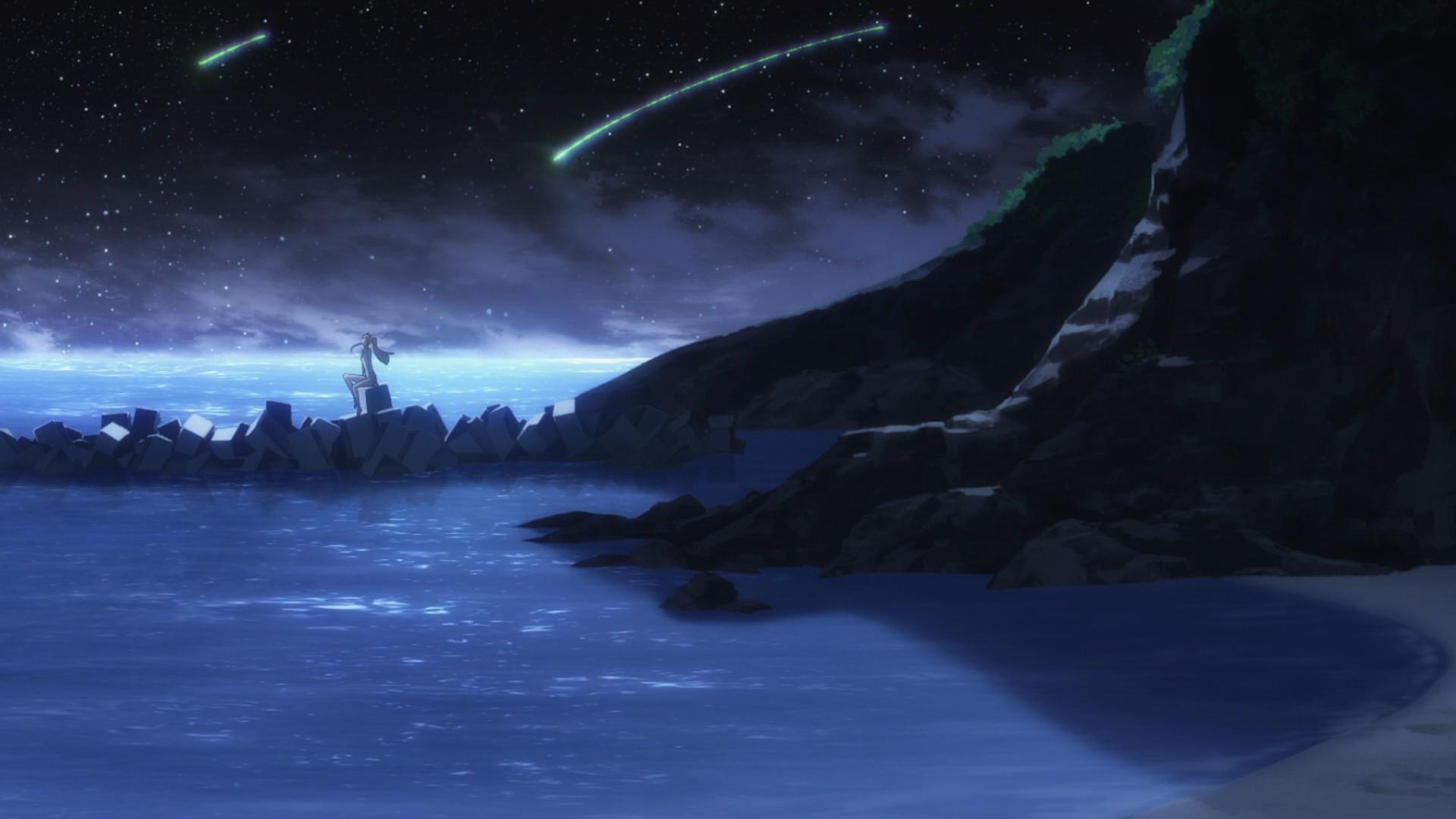1920x1080 Zero Two shooting star wallpaper [1920 x 1080]