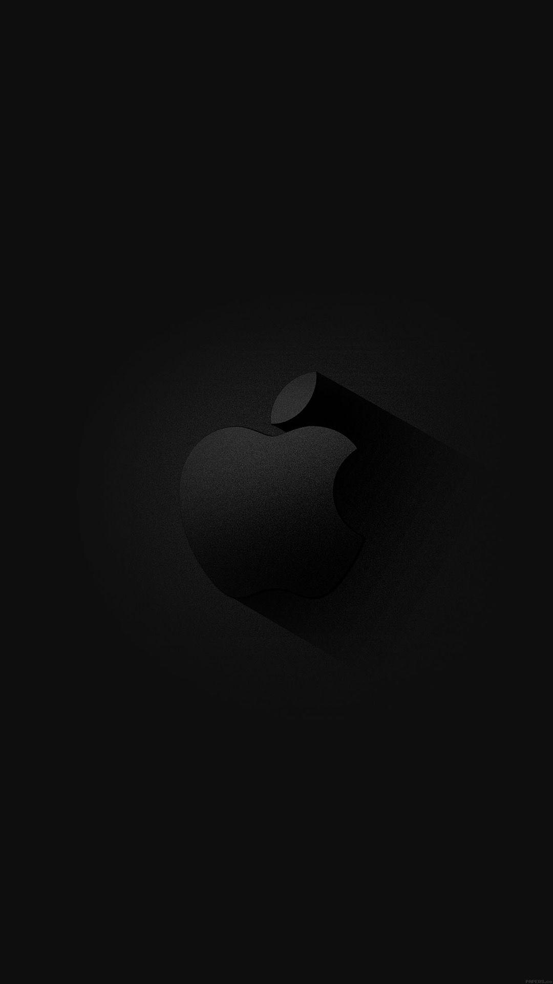Black Apple iPhone Wallpapers - Top Free Black Apple iPhone Backgrounds -  WallpaperAccess