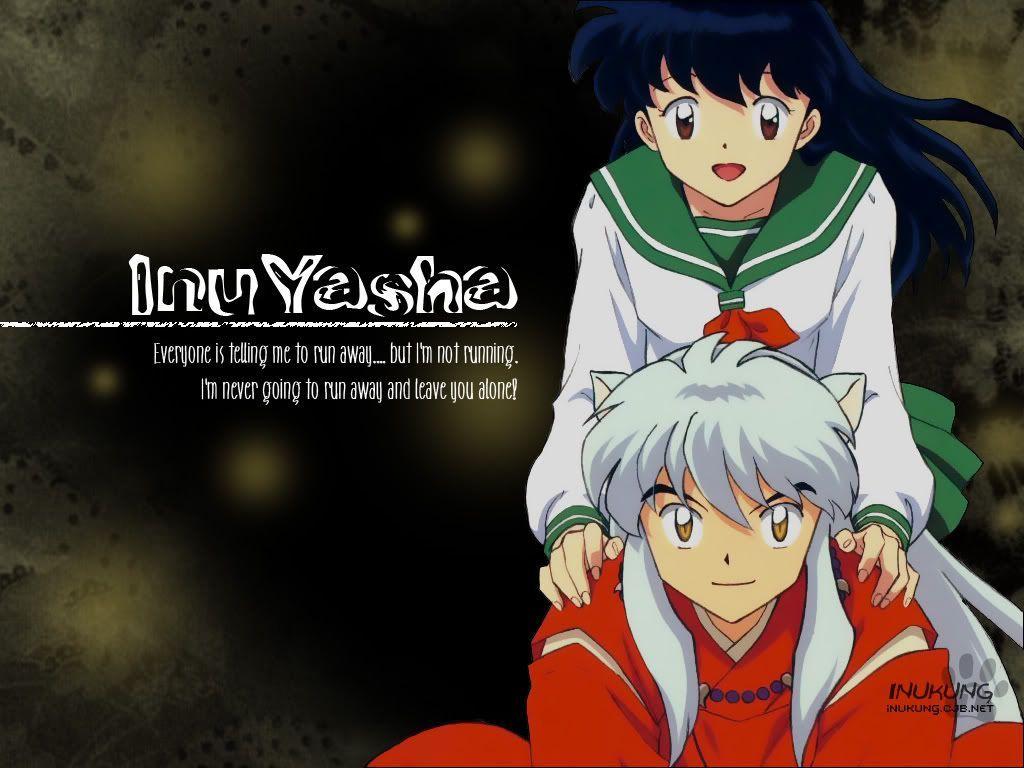 1024x768 Inuyasha And Kagome HD Wallpaper 24435
