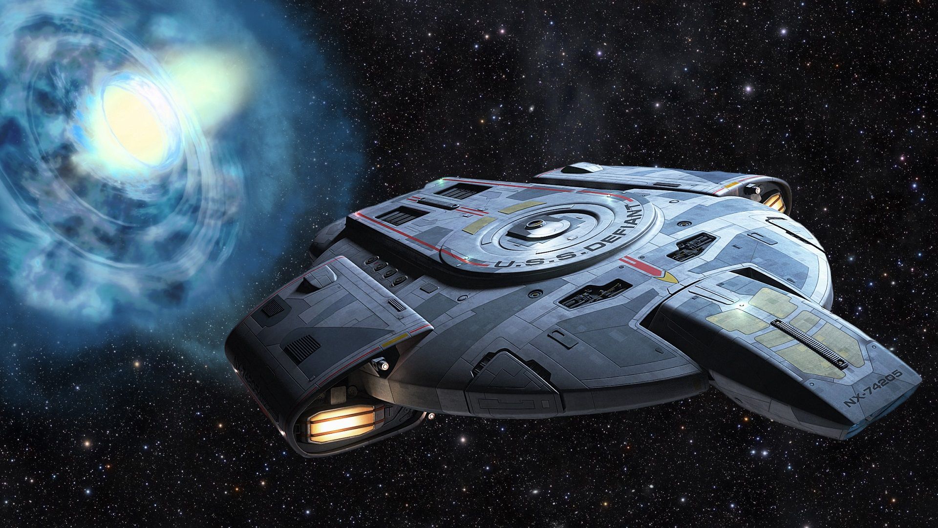 1920x1080 Download USS Defiant Star Trek TV Show