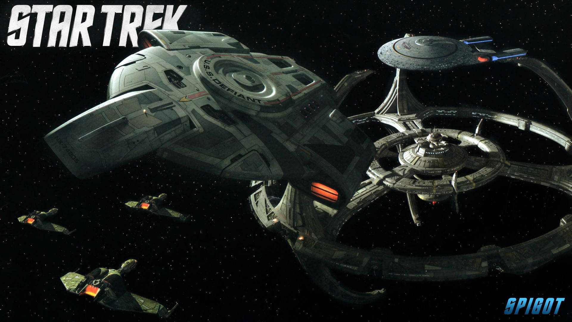 1920x1080 Download Star Trek Starship USS Defiant