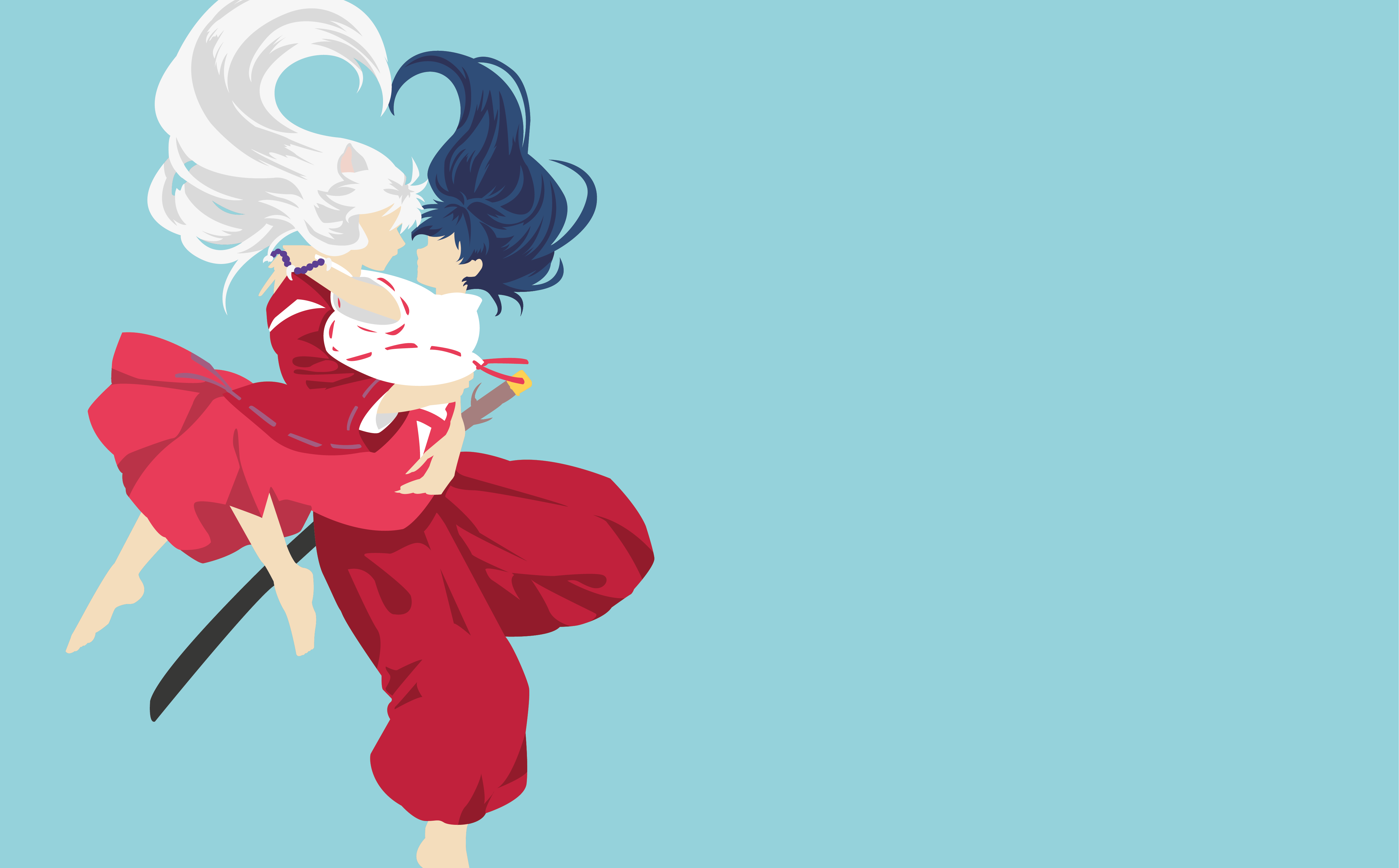 4763x2956 InuYasha (Character), Kagome Higurashi wallpaper