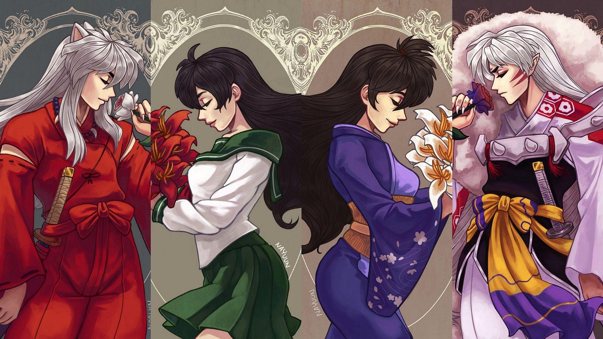 1920x1080 1920x1080 Sesshōmaru (InuYasha), Kagome Higurashi