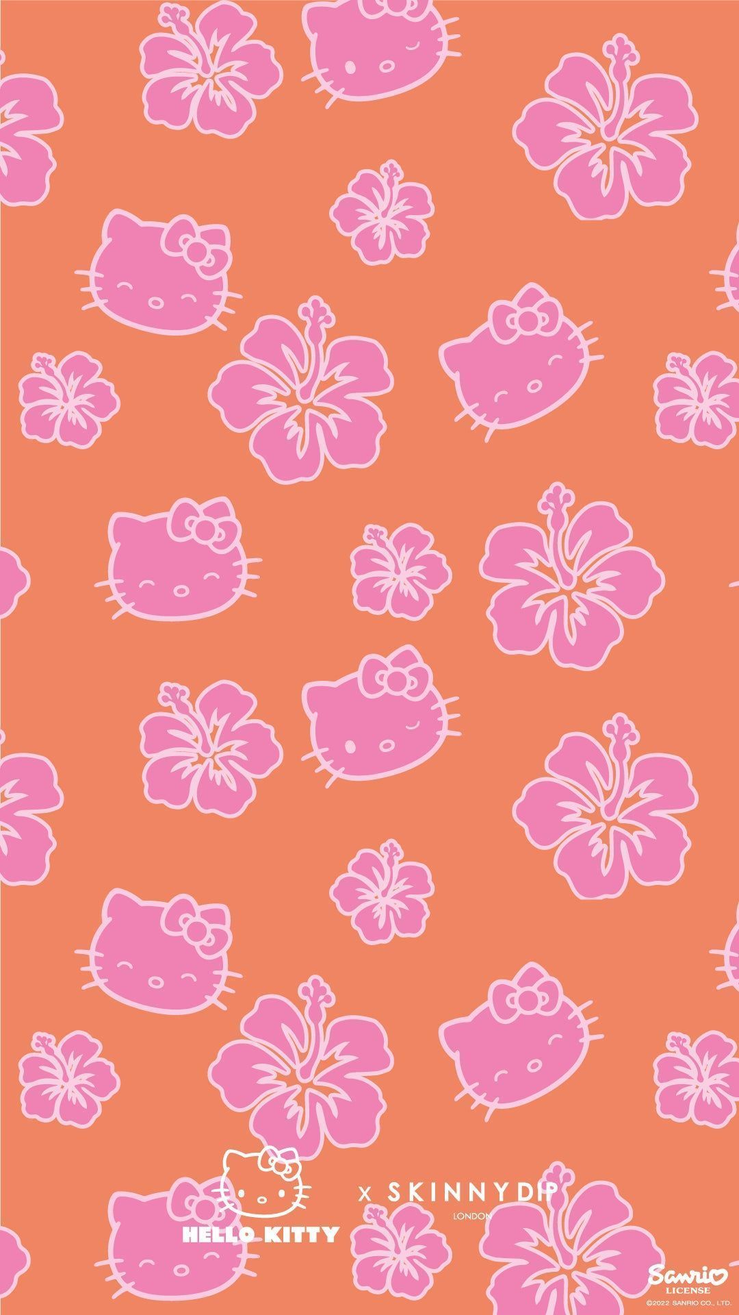 1080x1920 Hello Kitty x Skinnydip Phone