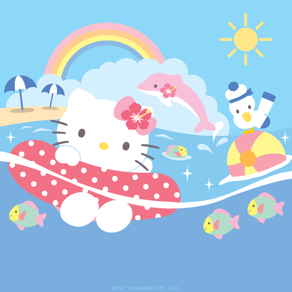 960x960 Hello Kitty and Playful