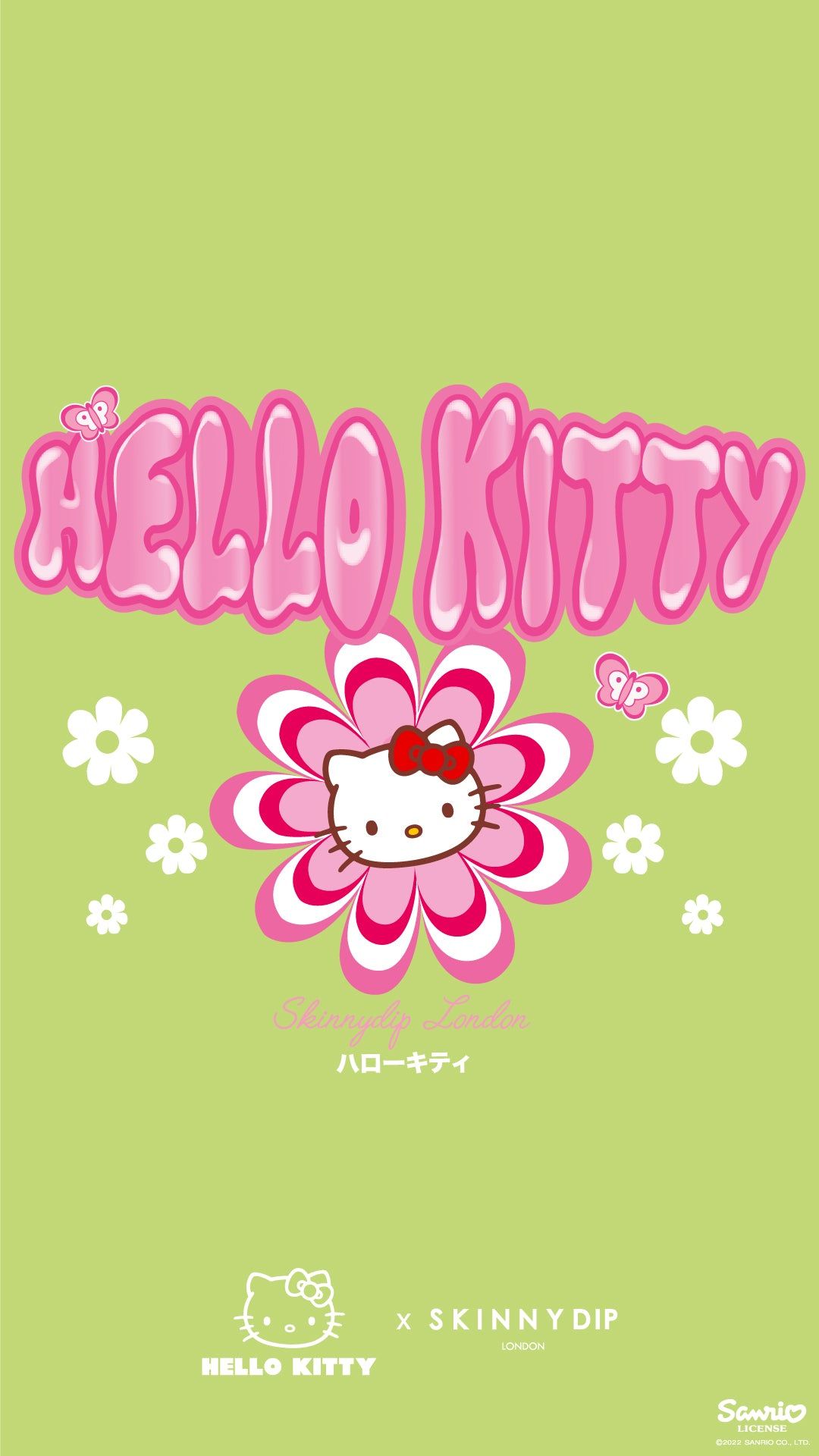 1080x1920 Hello Kitty x Skinnydip Phone