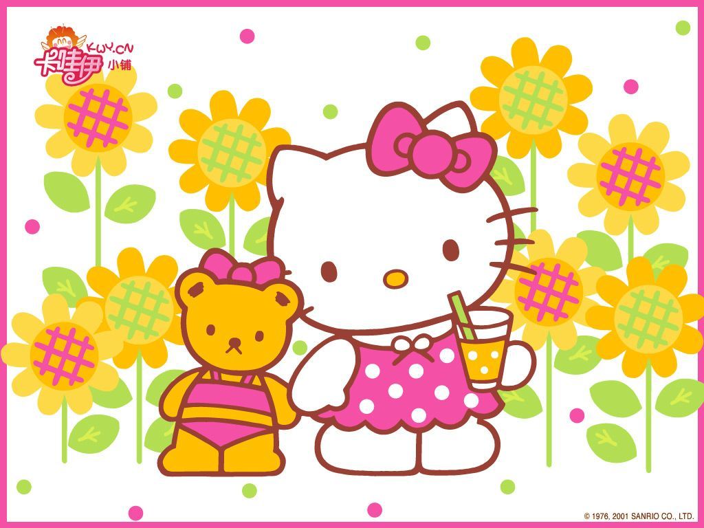 1024x768 Sanrio Anime