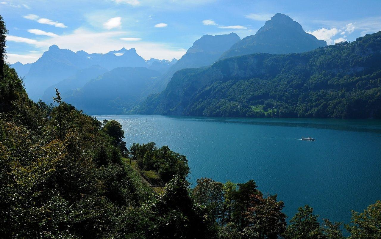 1280x804 Mountains River & Forest wallpaper. Mountains River