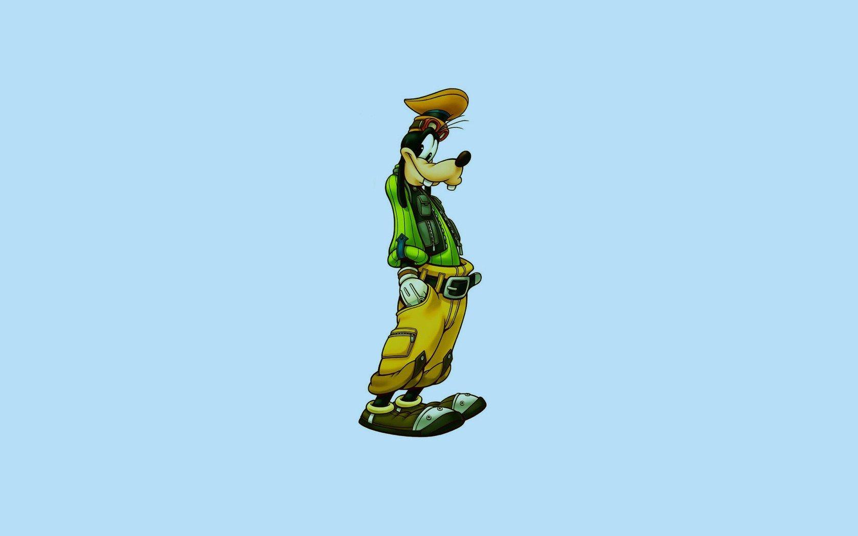 1680x1050 Goofy Minimalist Disney Funny wallpaperx1050