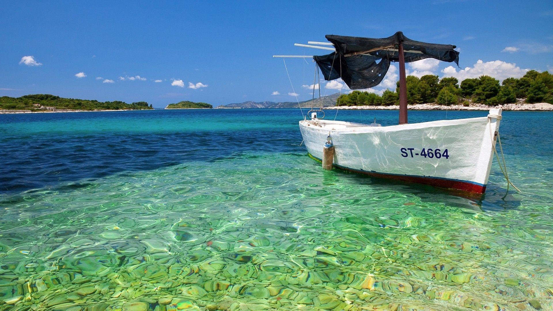 1920x1080 1920x1080 nature sea boat wallpaper and background