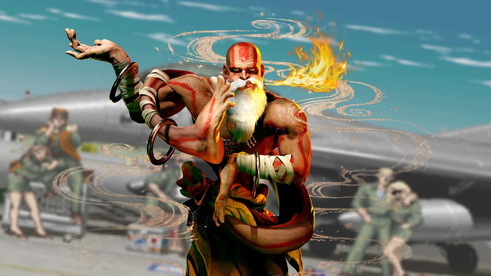 1600x900 Street Fighter Dhalsim Wallpaper