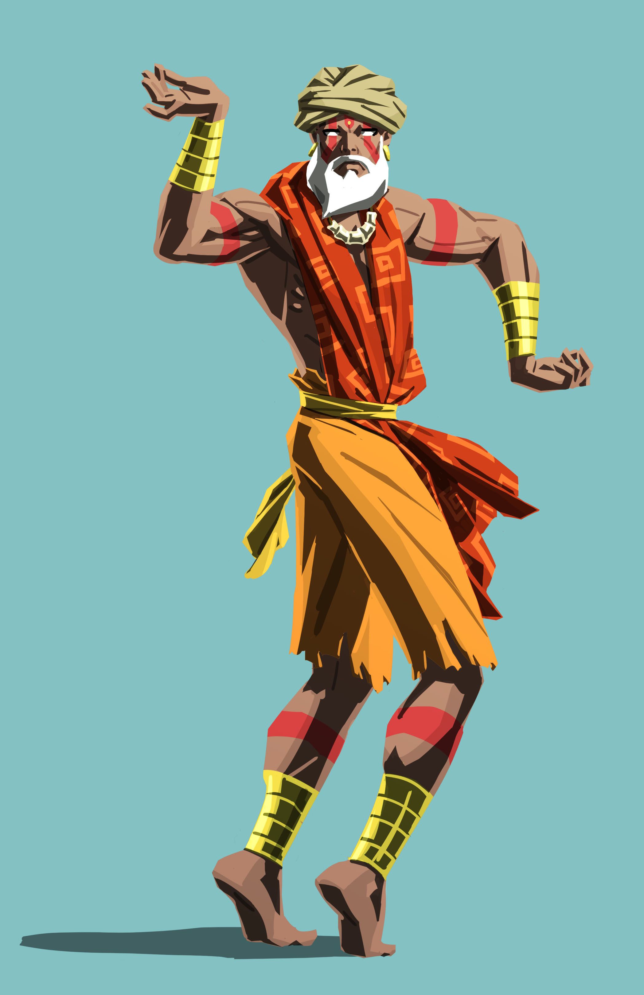 2097x3240 Art and Infos about Dhalsim