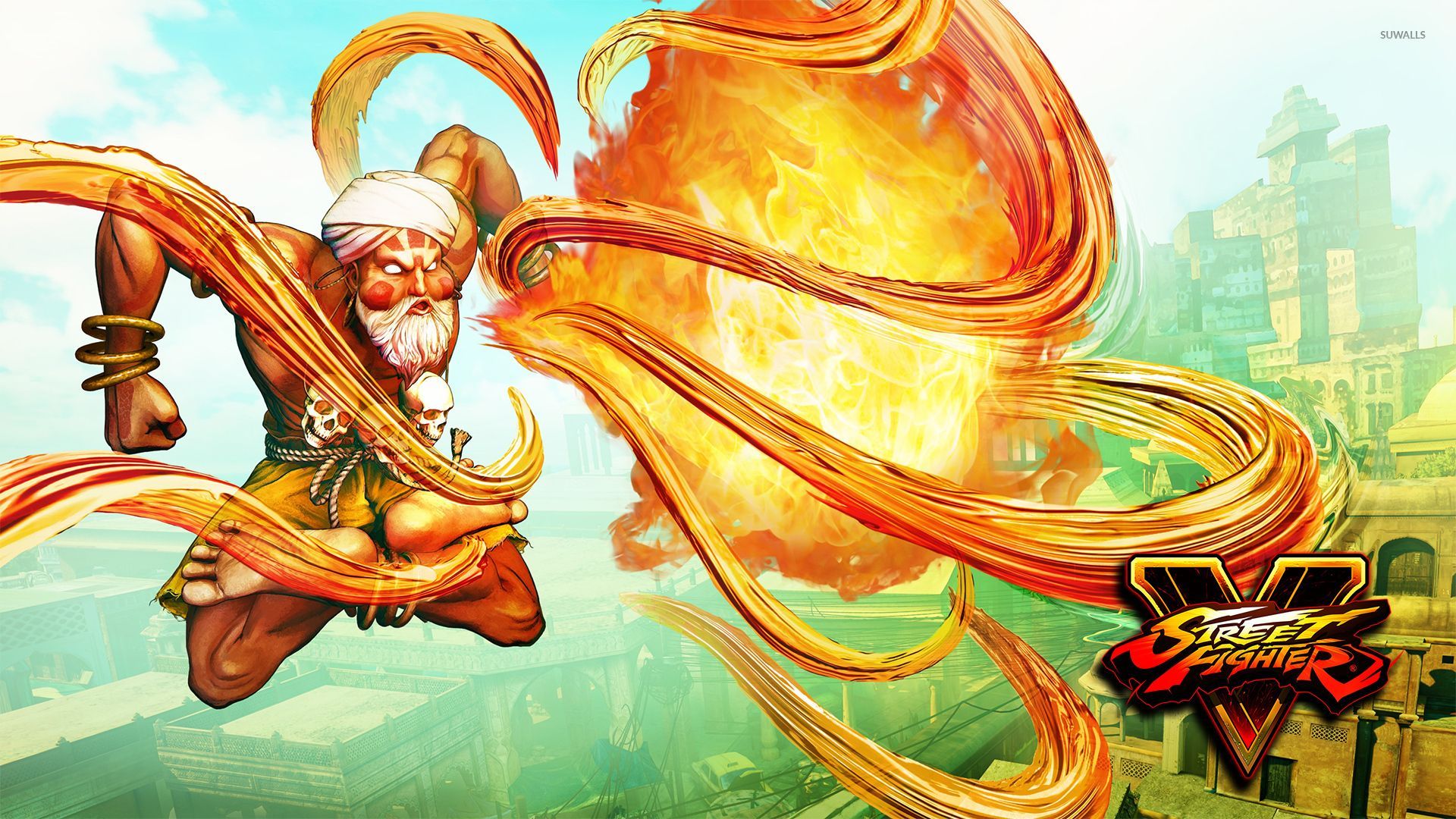 1920x1080 Dhalsim in Street Fighter V wallpaper