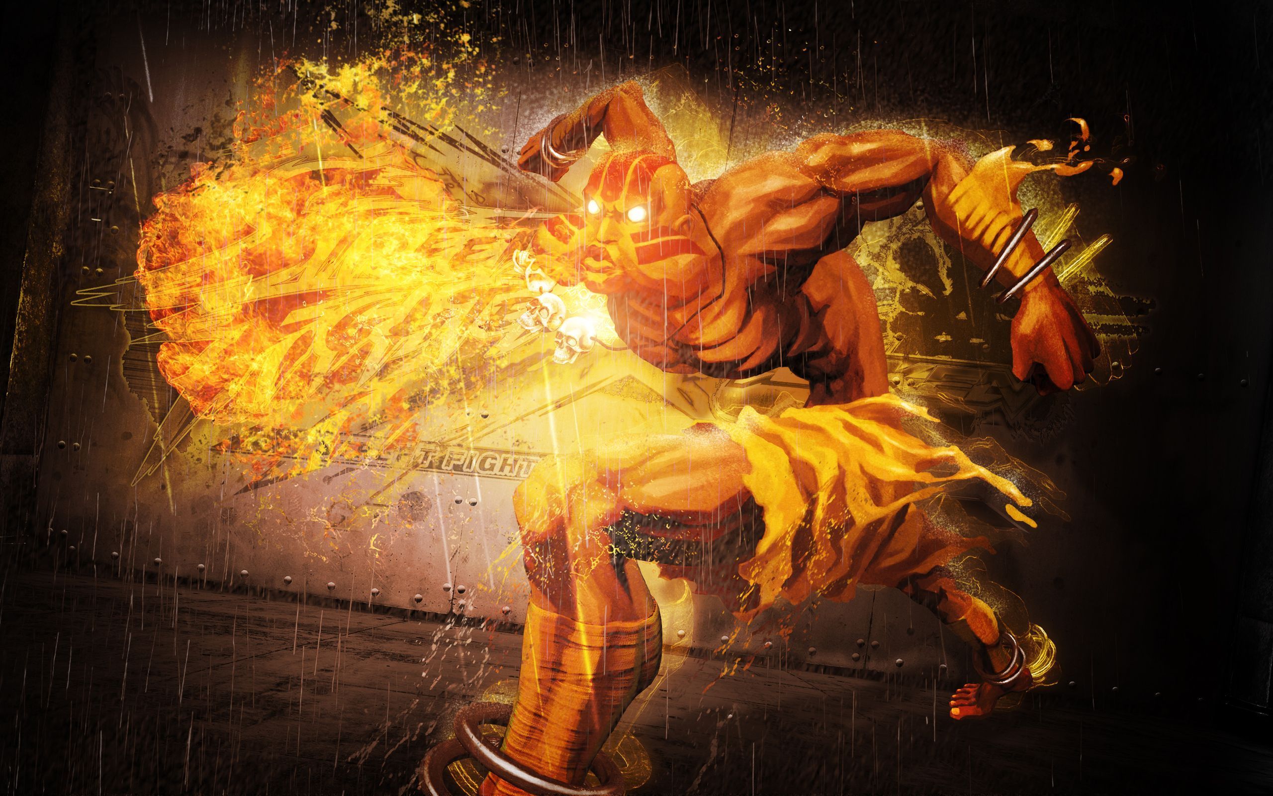 2560x1600 Dhalsim Wallpaper