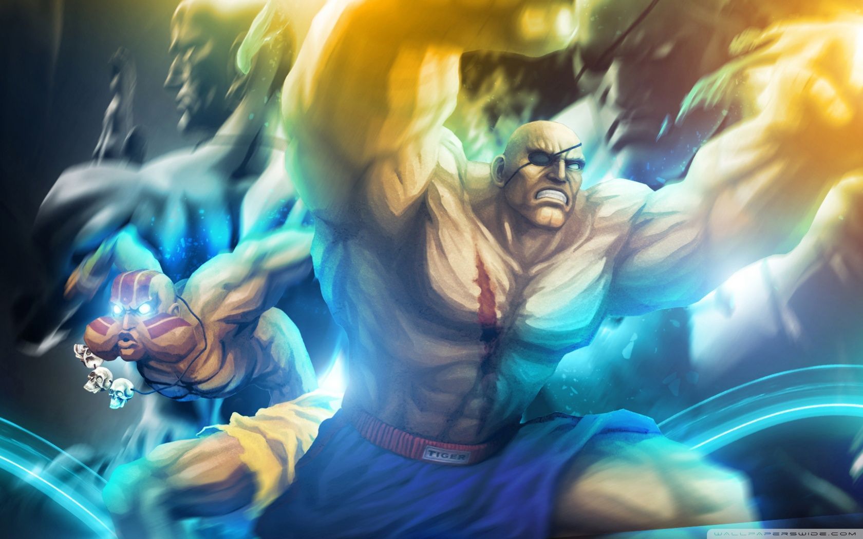 1680x1050 Street Fighter X Tekken Dhalsim