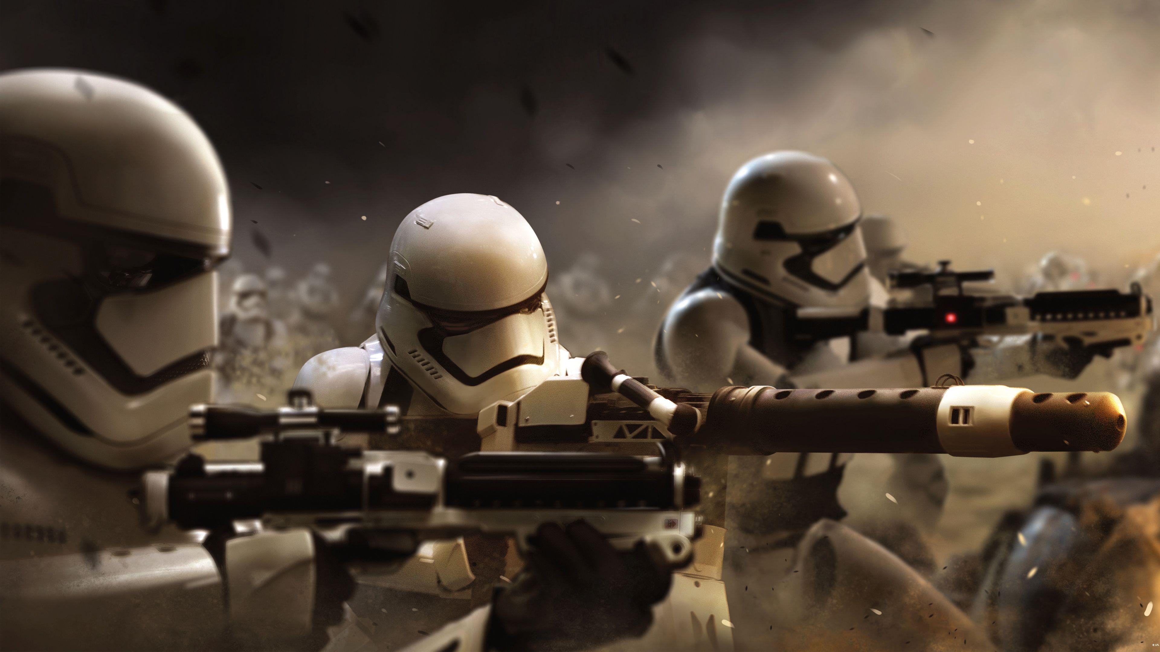 3840x2160 Stormtroopers 4K wallpaper