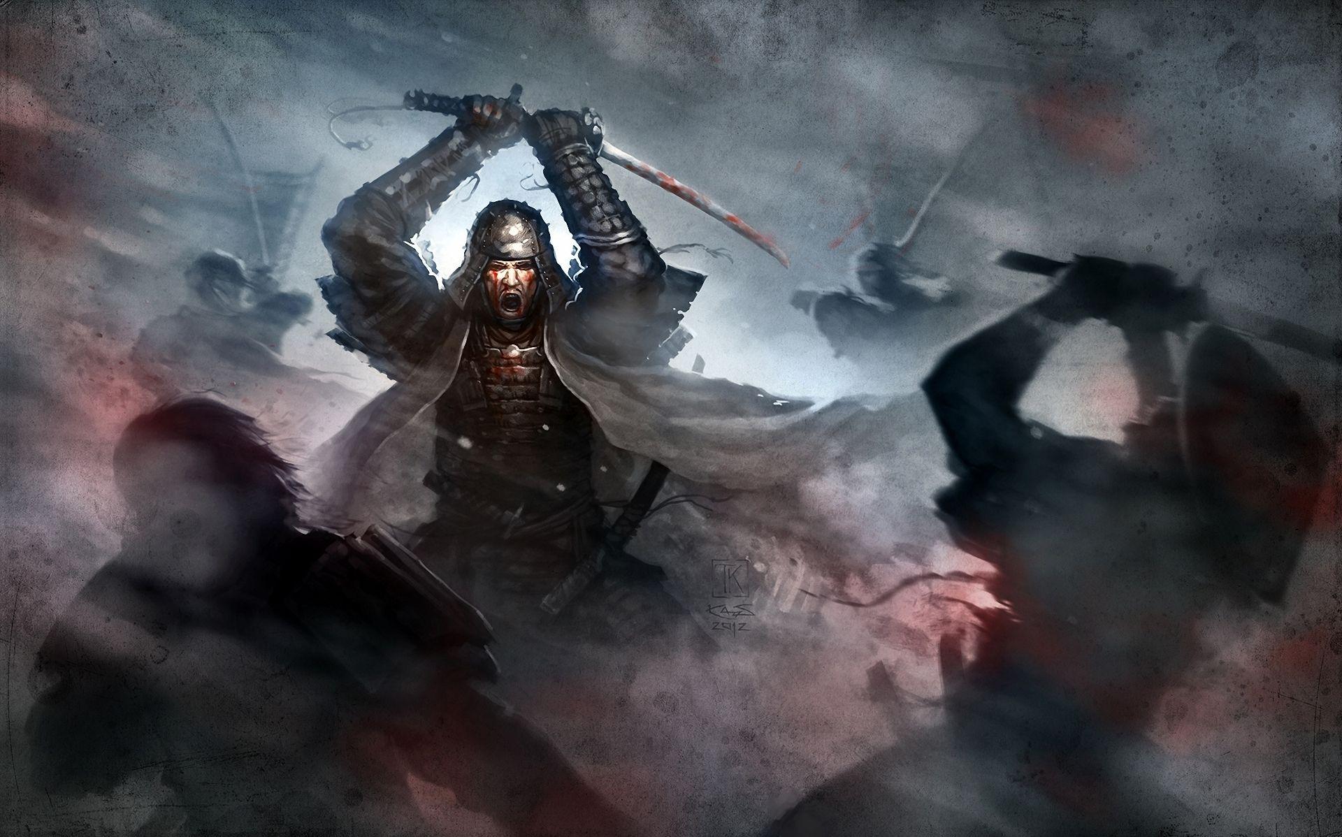1920x1198 Samurai Warrior Wallpaper