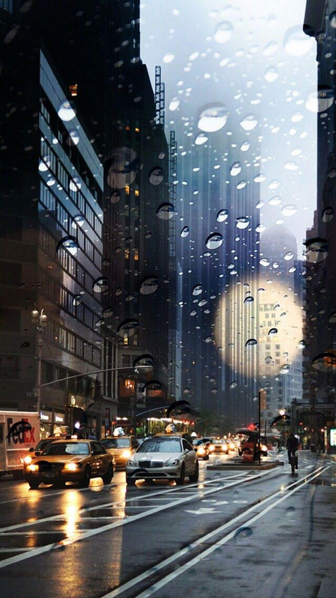 Rainy City Wallpapers - Top Free Rainy City Backgrounds - WallpaperAccess