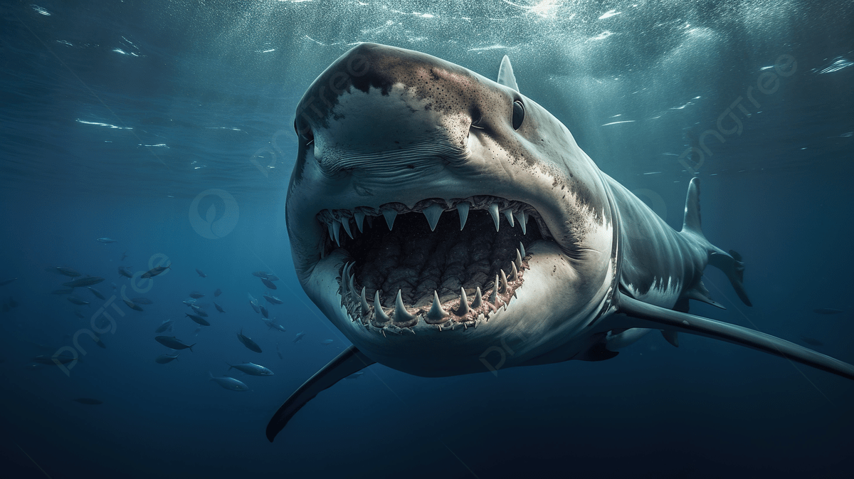 1200x673 White Tip Tiger Shark Is In The Water