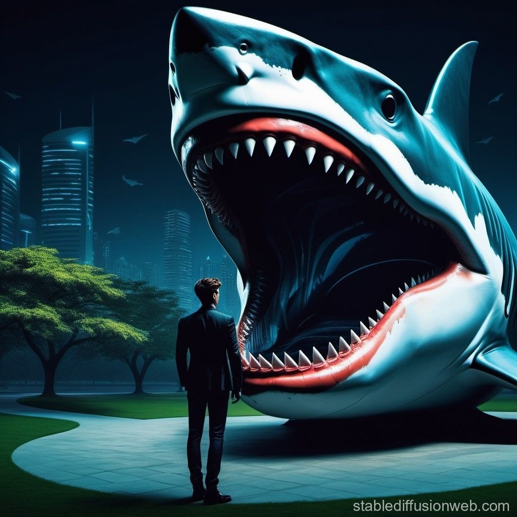 1024x1024 shark's mouth Prompts. Stable