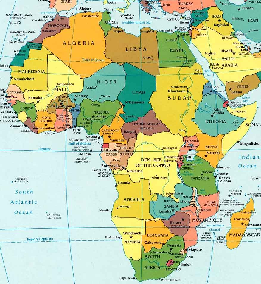 Africa Map Wallpapers - Top Free Africa Map Backgrounds - WallpaperAccess