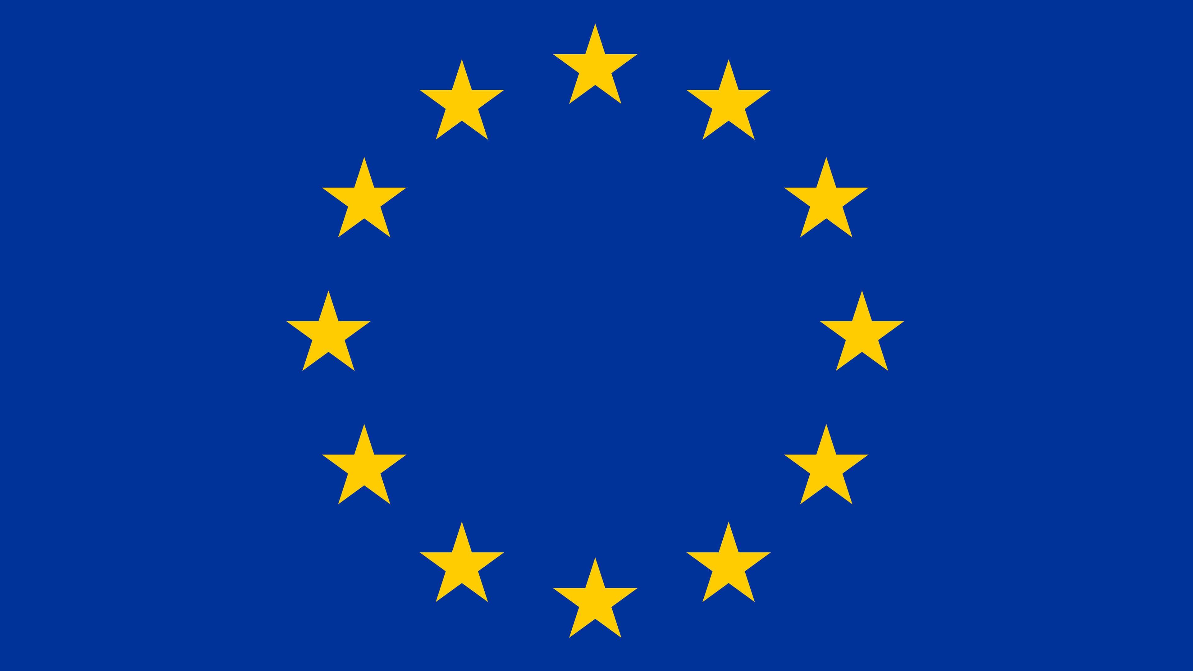 3840x2160 Europe Flag UHD 4K Wallpaper