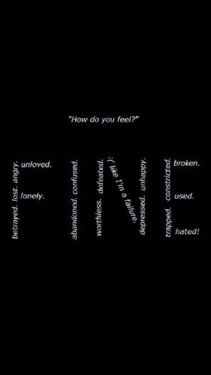 720x1280 Depression Wallpaper
