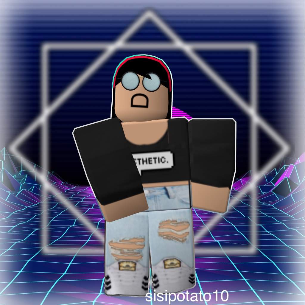 roblox gfx aesthetic blonde