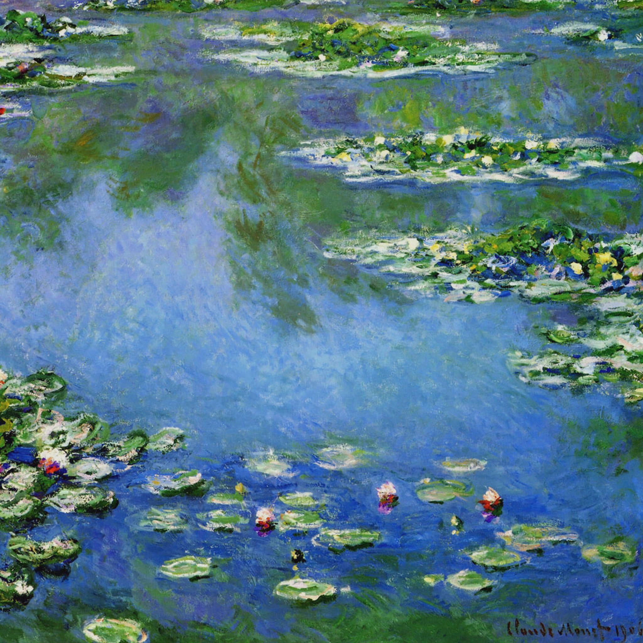 Monet Water Lilies Wallpapers Top Free Monet Water Lilies Backgrounds 