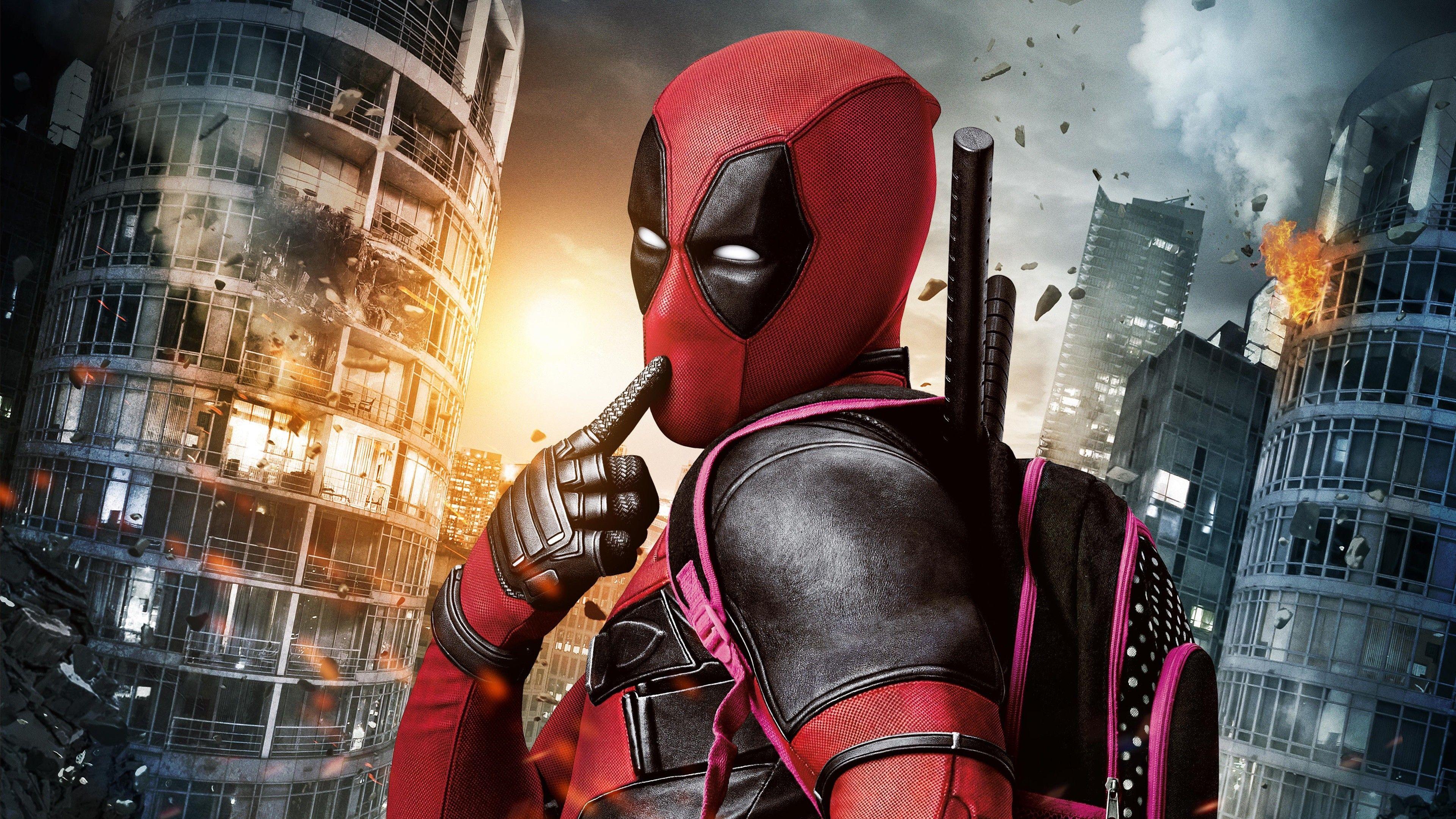 3840x2160 Deadpool HD Wallpaper background picture