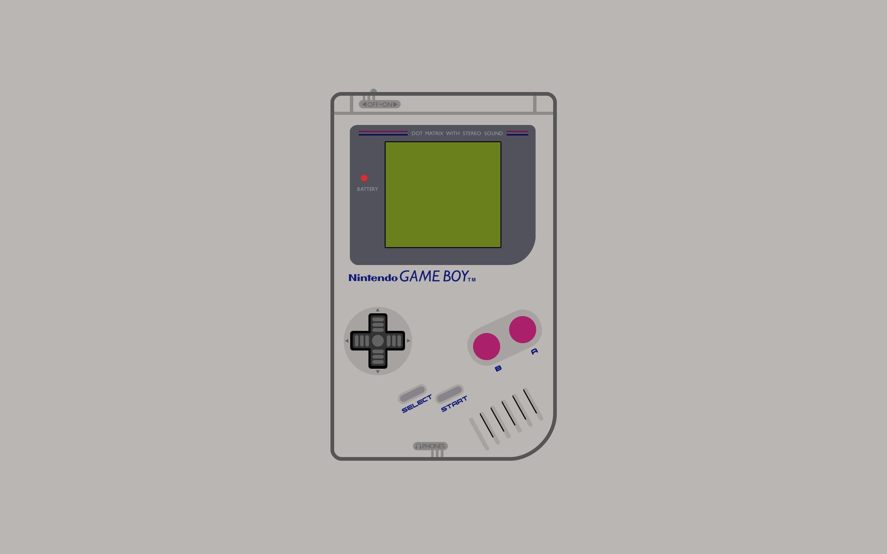 2880x1800 gameboy consoles video games minimalism nintendo