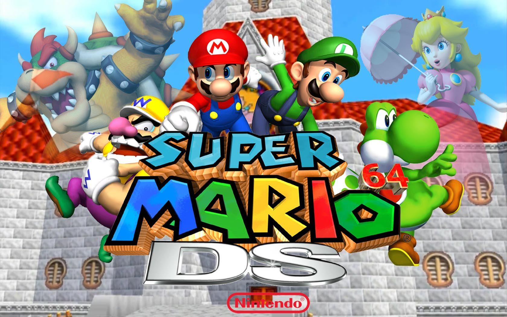 1680x1050 Super Mario 64 Ds wallpaper, Video Game, HQ Super Mario 64