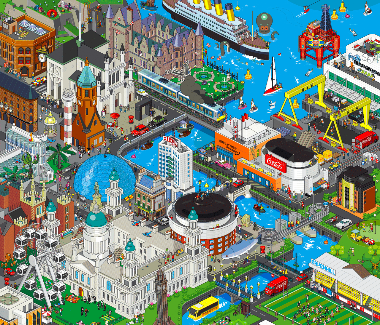 1280x1097 Eboy Wallpaper #B9M4E 968.16 Kb