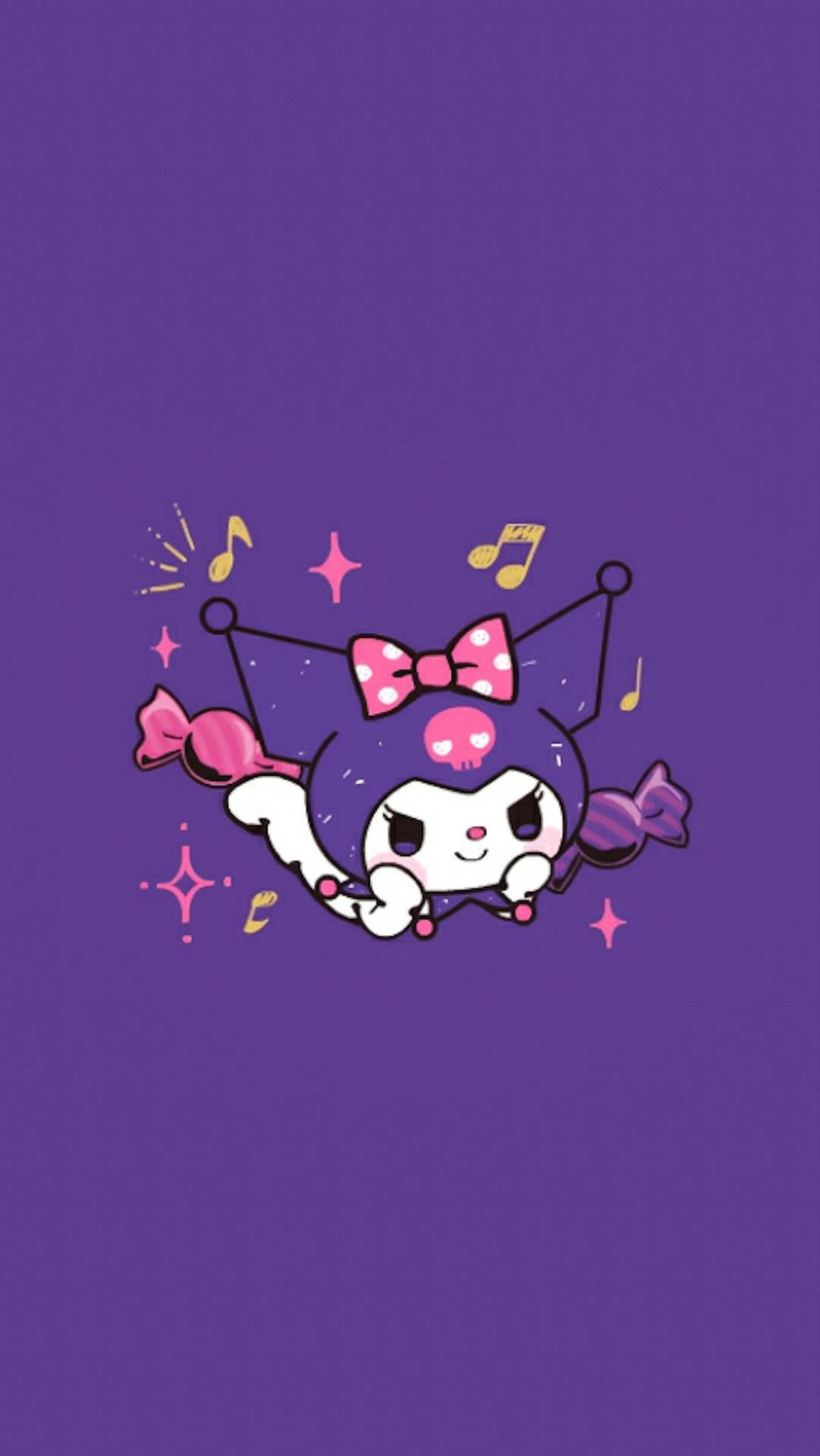 1081x1920 Download Kuromi The Musical Wallpaper