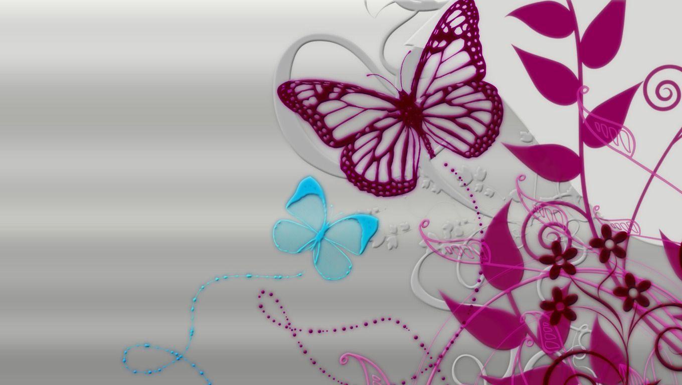 1360x768 Butterfly Wallpaper Free Vector Art 1360×768 Image Of