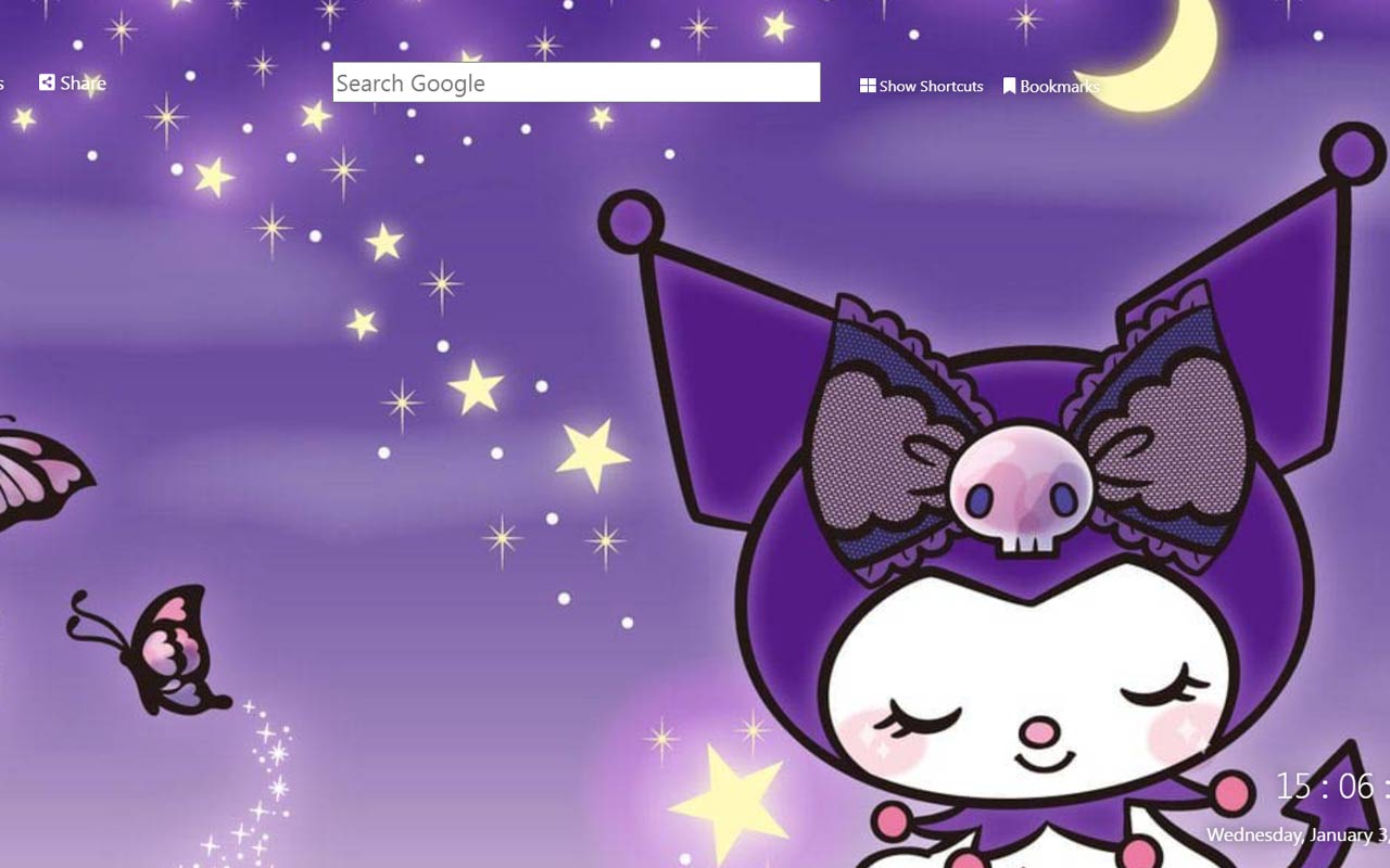 1280x800 Kuromi Wallpaper Web Store