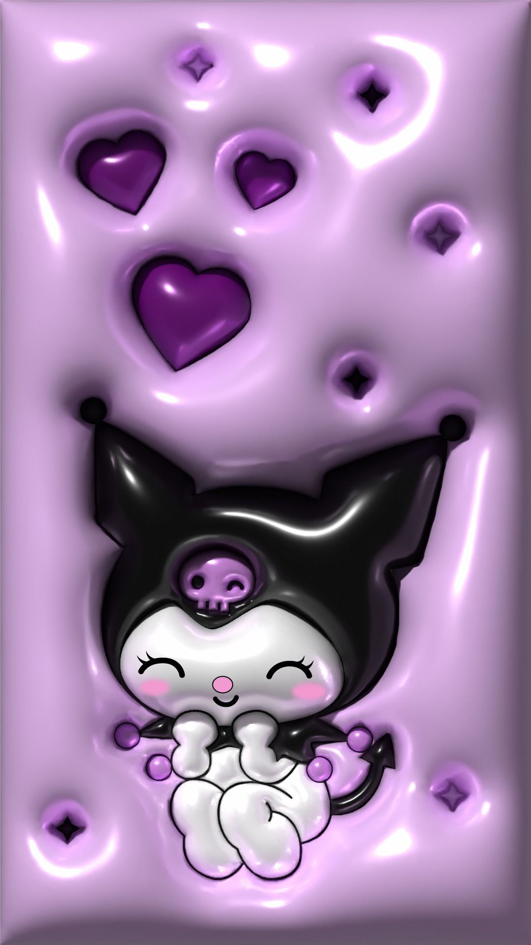 1080x1920 Kuromi Aesthetic Wallpaper