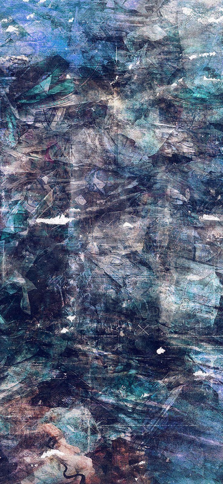 736x1593 iPhone X Wallpaper : wonder lust art illust grunge
