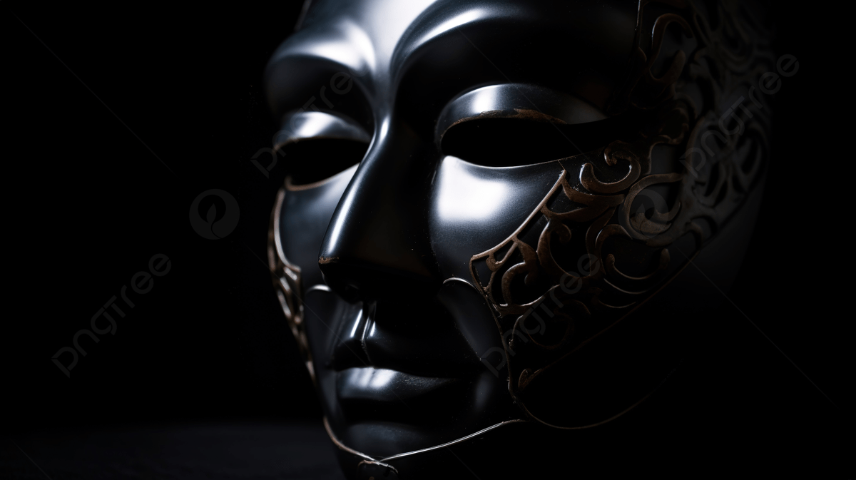 1200x673 Mask With An Ornate Face On A Black Background, Black Mask, HD Photography Photo, Mask Background Image And Wallpaper for Free Download