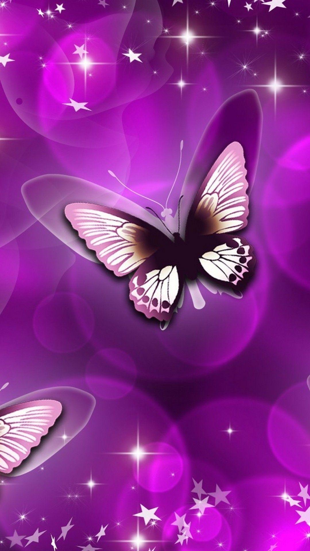 Purple Butterfly Wallpapers on WallpaperDog