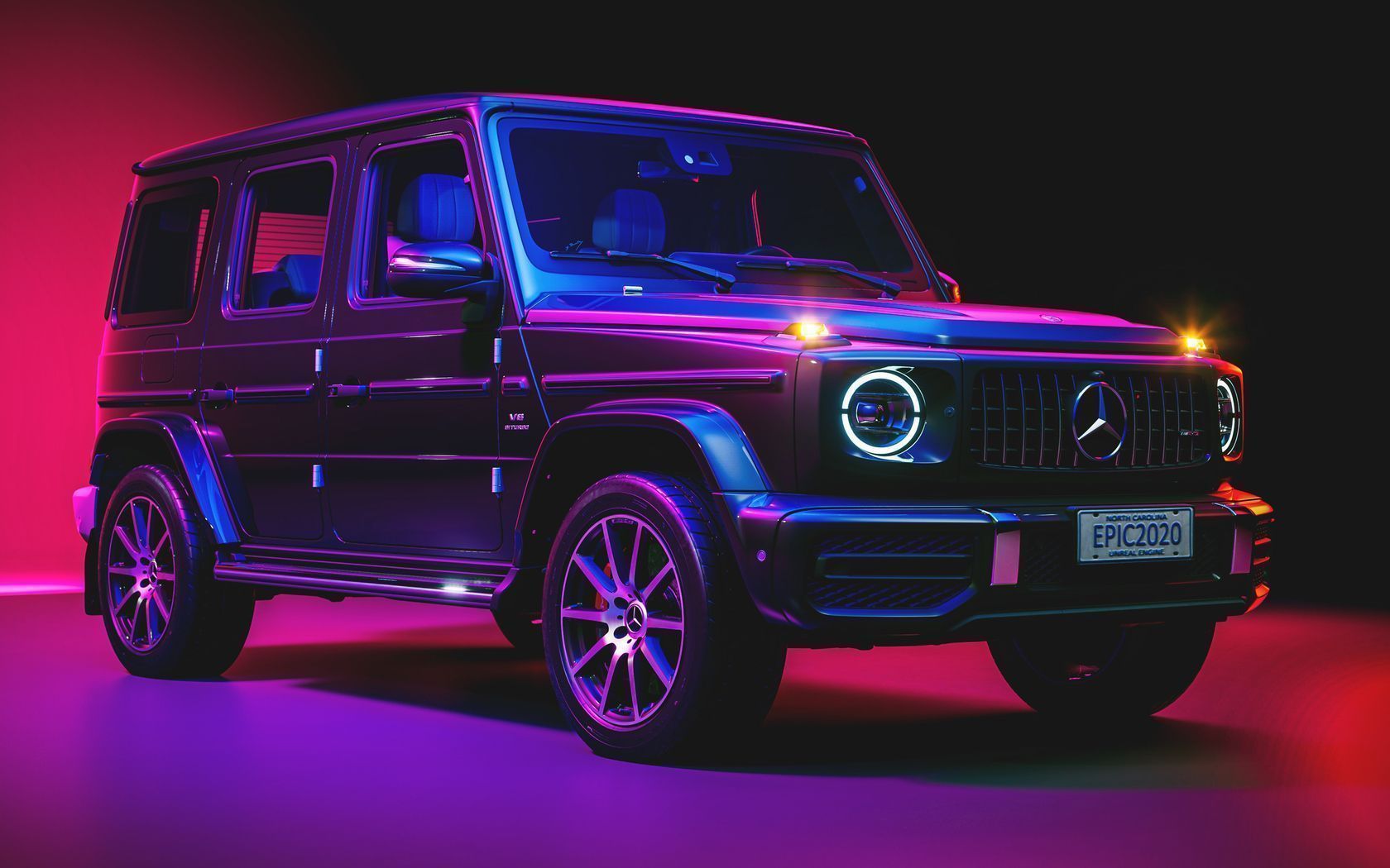 1680x1050 Mercedes Benz G 63 Black