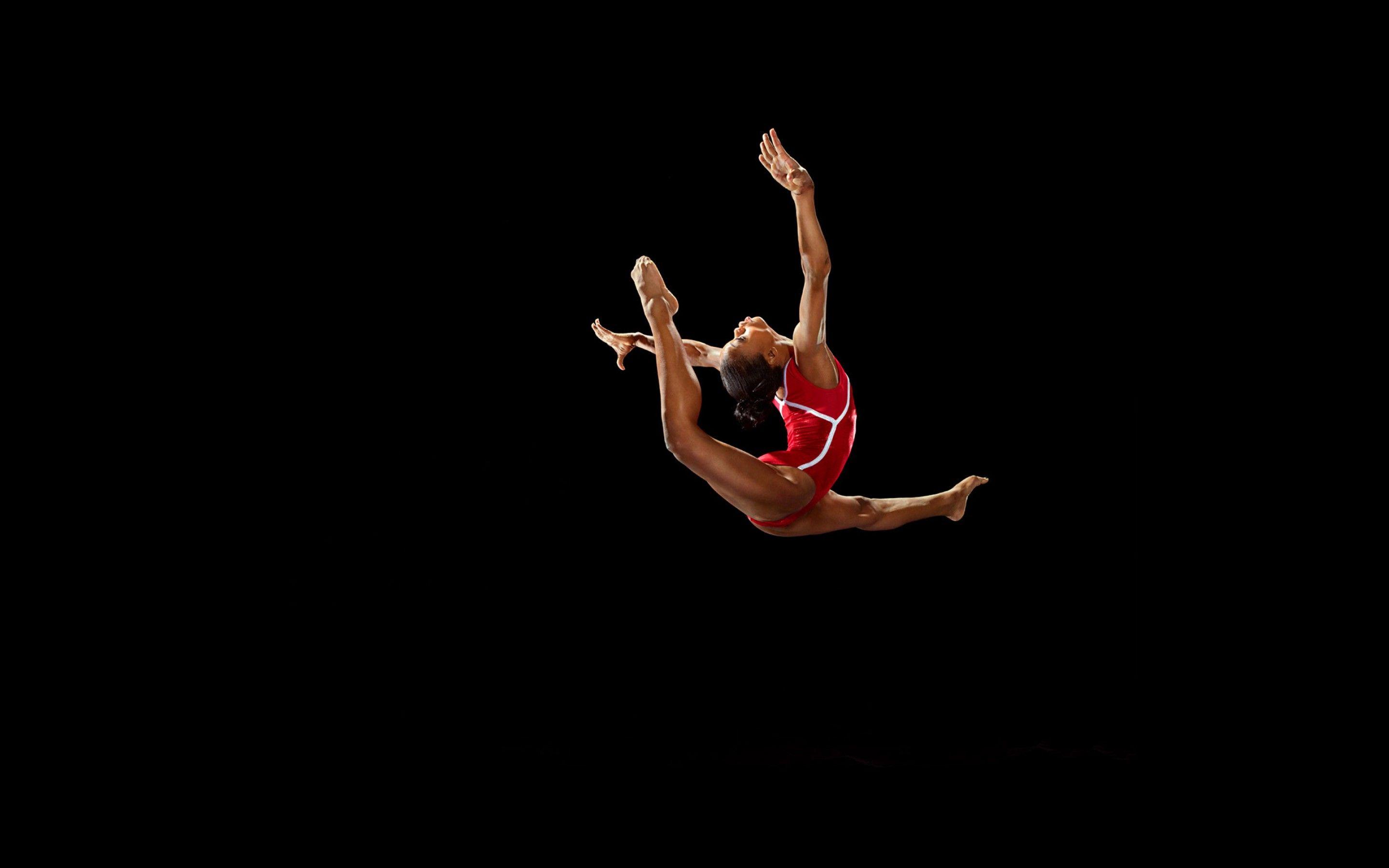 Download Wallpaper 1920x1080 gymnastics deflection sportswoman Full HD  1080p HD Background