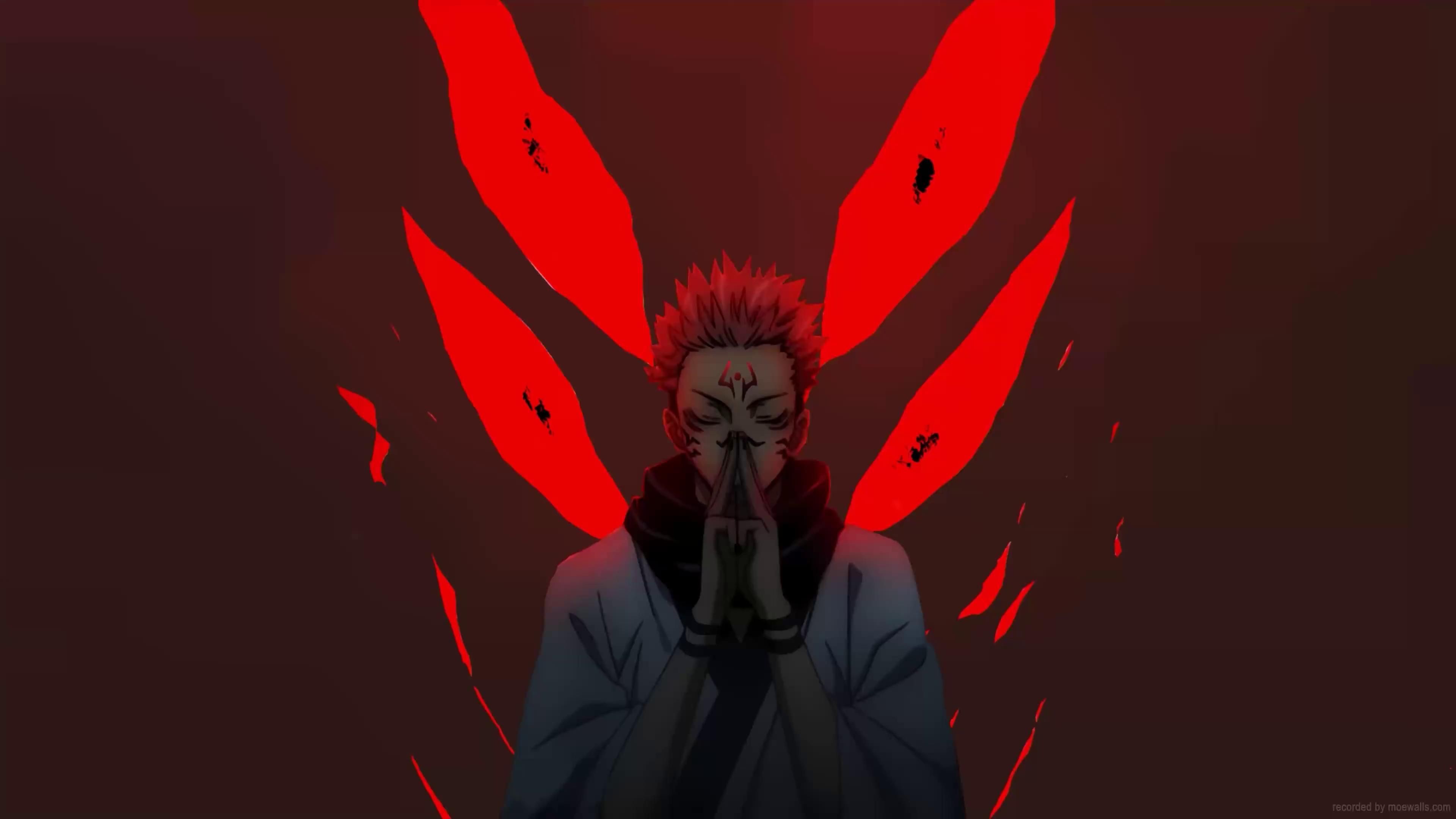 3840x2160 Sukuna Live Wallpaper