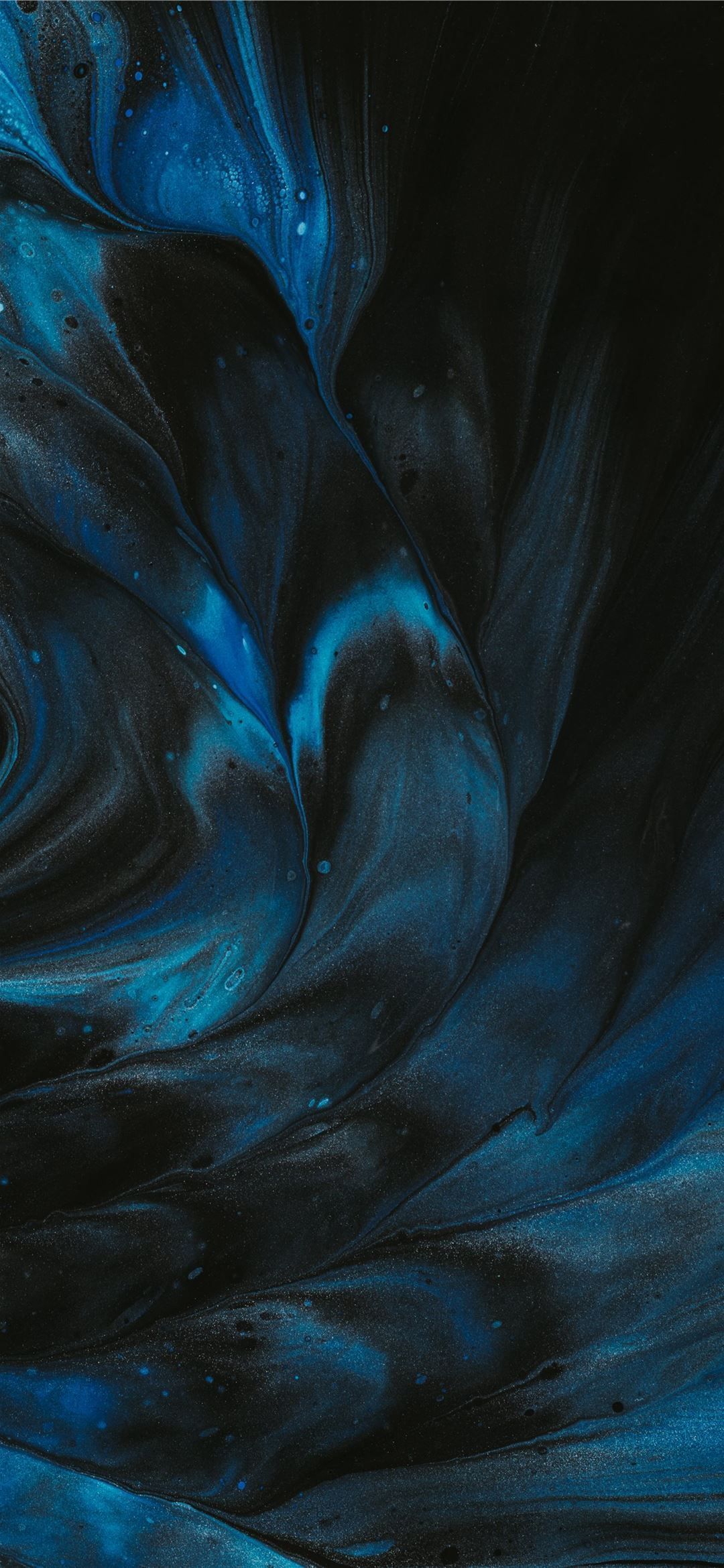 1080x2340 blue and white abstract painting iPhone