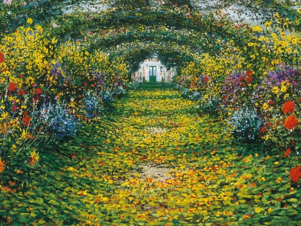 1024x768 Monet Desktop Wallpaper