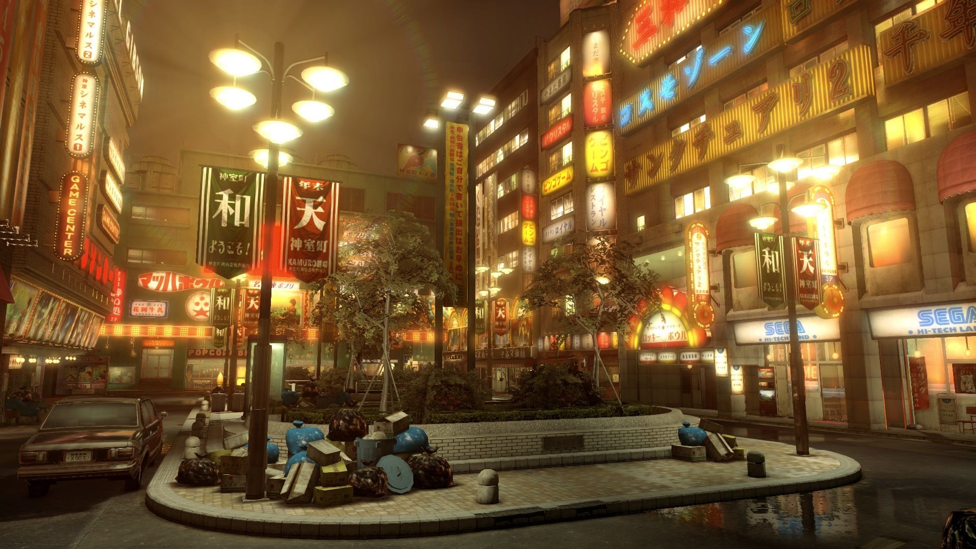 Kamurocho Wallpapers Top Free Kamurocho Backgrounds Wallpaperaccess