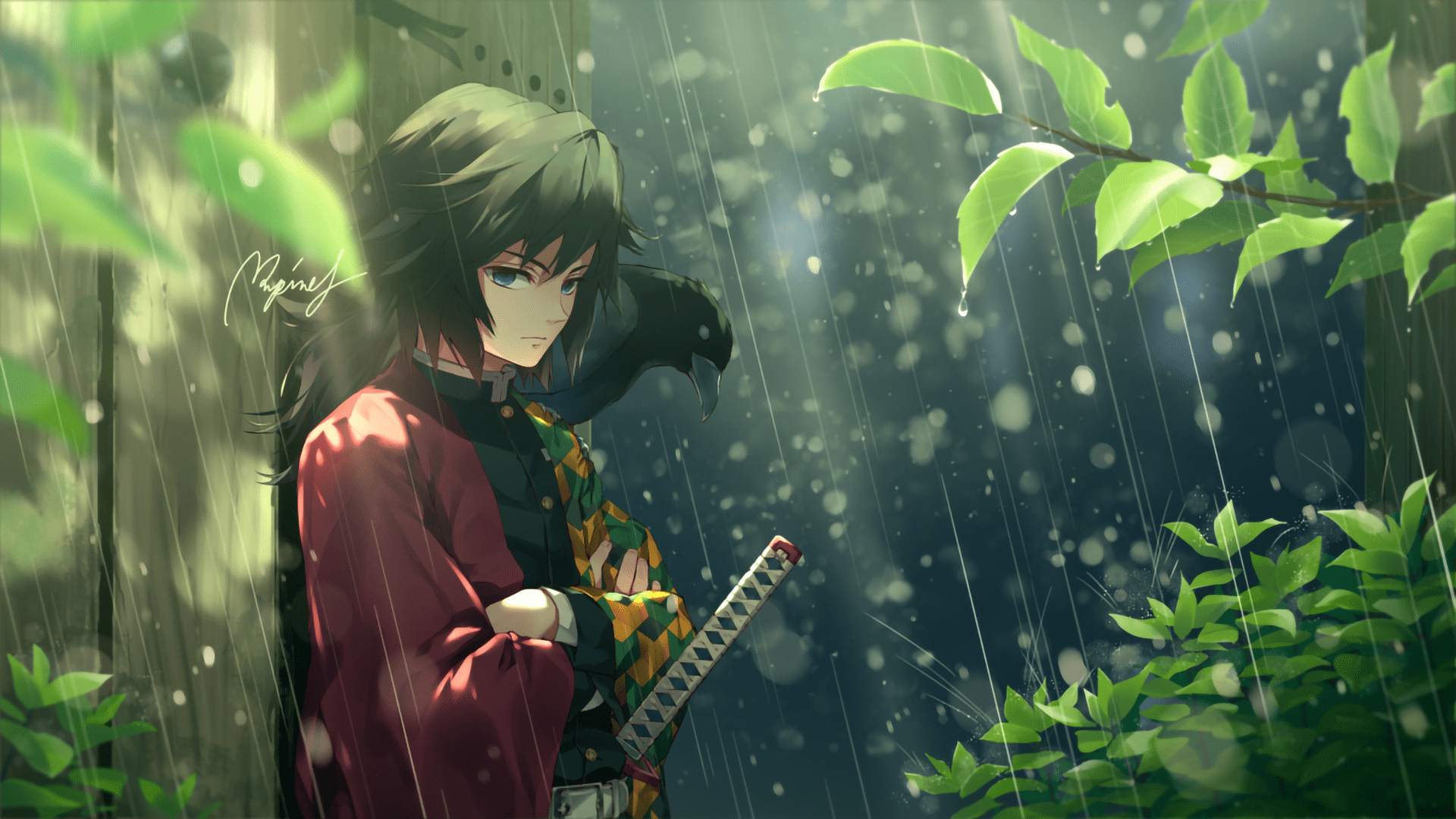 1920x1080 Giyuu Tomioka Wallpaper
