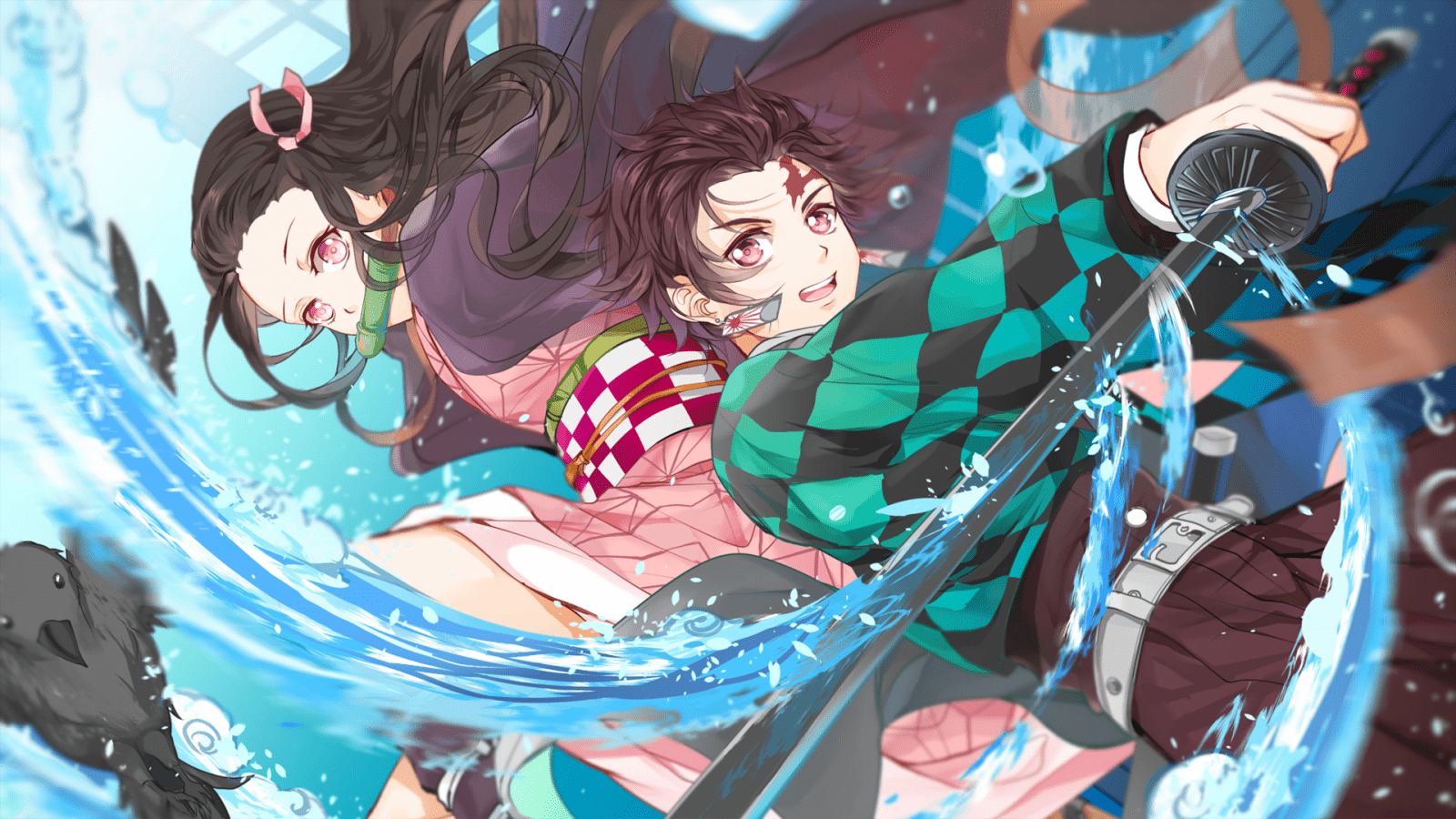1600x900 demon slayer. Personajes de anime